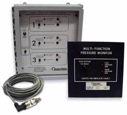 Qualitrol 930 Electronic Pressure Monitor Transformer Pressure Monitor Rapid Pressure Rise Static Pressure Monitor