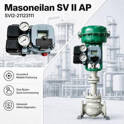 Masoneilan SVI II AP Posizionatore di valvola digitale SVI2 21123111 HART Posizionatore intelligente 4-20mA