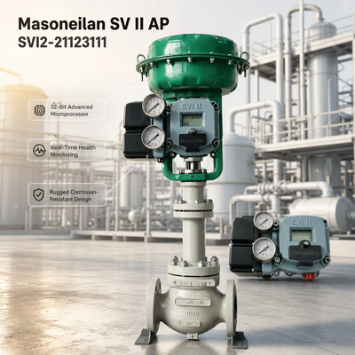 Posizionatore digitale per valvole Masoneilan SVI II AP SVI2 21123111 Posizionatore intelligente HART Accessorio per valvole pneumatiche