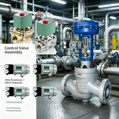 Posizionatore digitale per valvole Masoneilan SVI3 HART Diagnostica avanzata SmartRecovery Controllo ad alta precisione