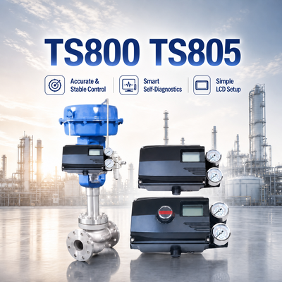 Posizionatore di valvola intelligente della serie TS800 TS805