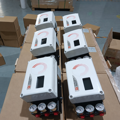 Attuatore valvola di controllo Flowserve Logix 520MD Plus digitale HART 4 20mA Oil Gas Chimico Energia
