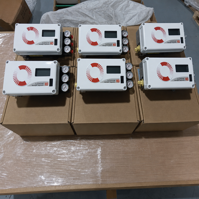 Attuatore valvola di controllo Flowserve Logix 520MD Plus digitale HART 4 20mA Oil Gas Chimico Energia