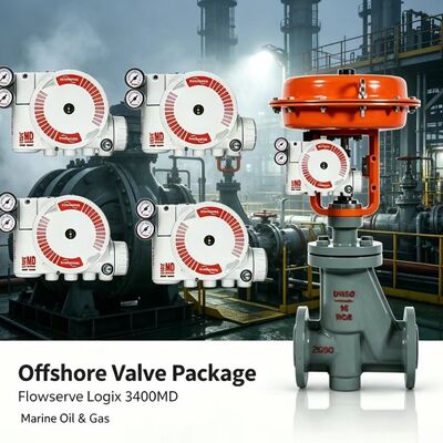 New Flowserve Logix 3400MD Digital Positioner FOUNDATION Fieldbus Valve Control Linear Rotary