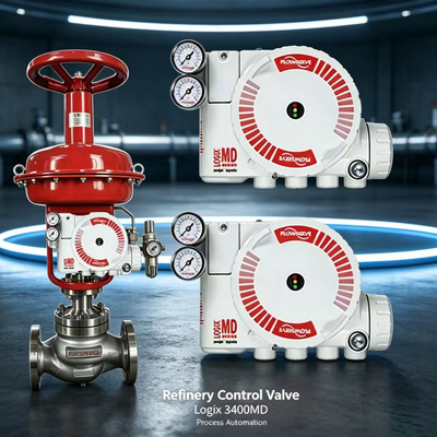 Nuovo posizionatore digitale Flowserve Logix 3400MD FOUNDATION Fieldbus controllo valvola lineare rotativo