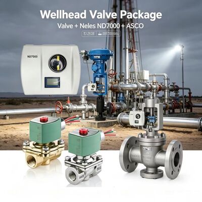 Valmet Me-sto Neles ND7000 Controller di valvola digitale intelligente con valvola solenoide ASCO per il controllo dei processi