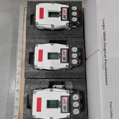 Posizionatore Digitale Intelligente per Valvole Logix 1500 con Comunicazione HART 4 20mA IP67 per Controllo di Flusso in Impianti Petrolchimici e di Raffinazione