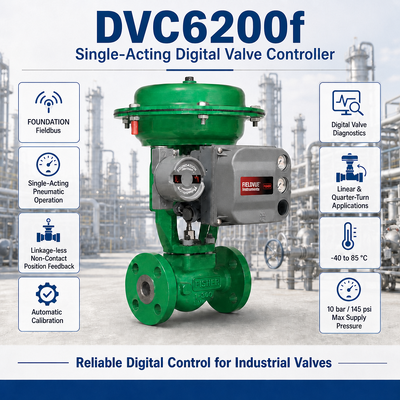 FD DVC6200F Controlatore digitale di valvola a singola azione