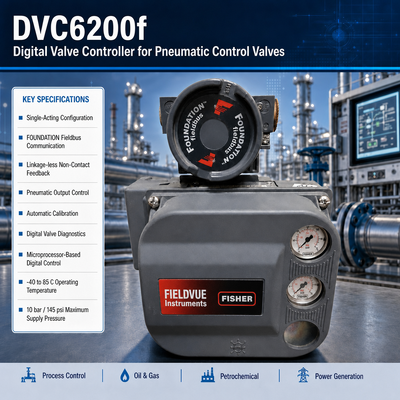 FD DVC6200F Controlatore digitale di valvola a singola azione