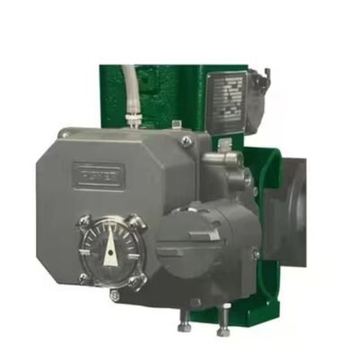 Fisher 3720 Posizionatore di valvole elettro-pneumatiche con segnale da 4 a 20 mA, lega di alluminio resistente alla corrosione e azione reversibile sul campo