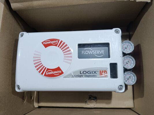 Flowserve Logix 520MD Digital Valve Positioner with HART 5, 6, and 7 Communication, ±0.25% Accuracy, and IP66/NEMA 4X Enclosure