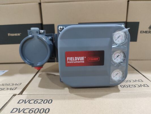 Controller digitale per valvole Fisher DVC6200 con comunicazione HART, antideflagrante e alloggiamento in lega di alluminio