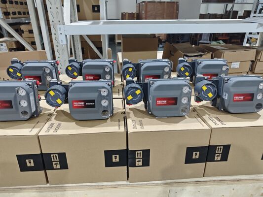 HART 5 or HART 7 Communication Digital Valve Positioner Factory Preassembled and Pre-tested Package with Linkage-less Feedback System Valve Controller
