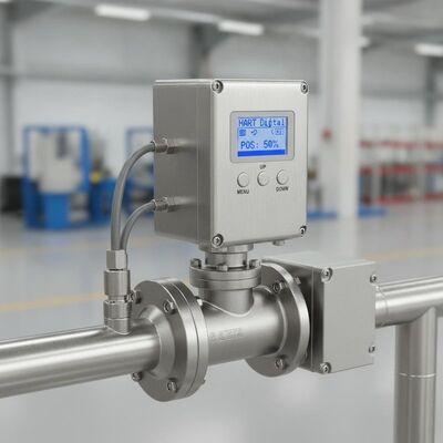 HART Comunicazione Valvo posizionatore digitale fabbrica preassemblato pacchetto con alloggiamento in acciaio inossidabile Valvo posizionatore