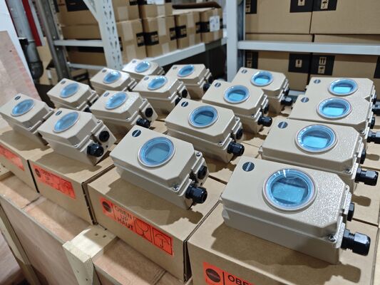 HART 7 Valve Positioner and Electropneumatic Valve Positioner with 4-20 mA Input and IP66 Protection