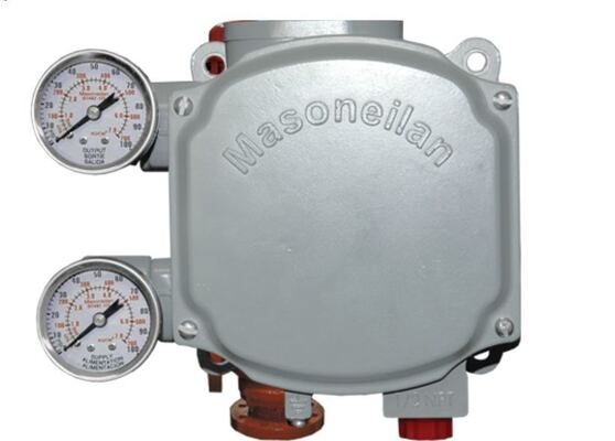 HART Communication Valve Positioner Package with Smart Control and 4-20 mA DC Input for Pneumatic Valve Positioner Systems