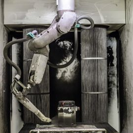 Dipinga il braccio del robot del compagno 200 IA 5L Fanuc per l'Assemblea/operazioni di movimentazione