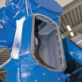 Alto carico utile L robot automatico di verniciatura a spruzzo di asse, braccio veloce del robot di economia di spazio