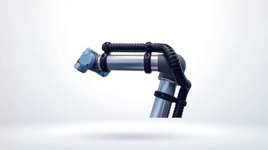 Braccio di collaborazione di saldatura Igus Ur del robot - il morsetto fissa gli accessori di orientamento del cavo