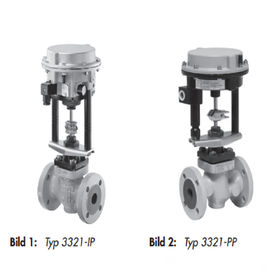 Valvola di regolazione pneumatica di 3221 serie PN 63 - valutazione di pressione di PN 320 con il posizionatore