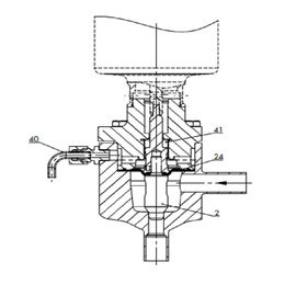 Pressione pneumatica industriale della valvola di regolazione PN 10 senza allineare struttura compatta