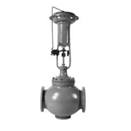 Valvola di regolazione automatica ALVM/di ALVB diritto attraverso il rivestimento di SUS316 PTFE