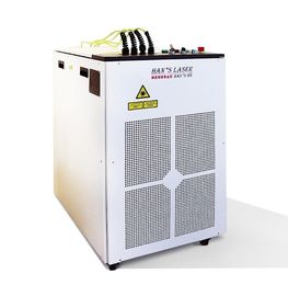 Lunghezza d'onda robot della macchina 532nm della saldatura a laser della fibra delle parti 300W del braccio FP300