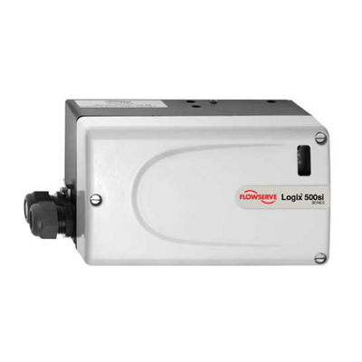 Posizionatore di FLOWSERVE LOGIX510si Digital con la valvola di regolazione e l'azionatore