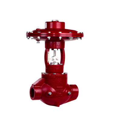 dimensione d'acciaio materiale 2&quot; del regolatore di pressione di progettazione di colore rosso del PB 2 delle valvole di regolazione EFG 2150 SMT IV ad alta pressione