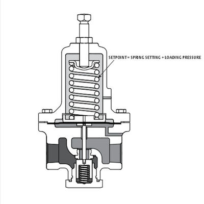 Fisher MR95 series pressure regulator place on Fisher control valves and DVC 6200 valve positioner