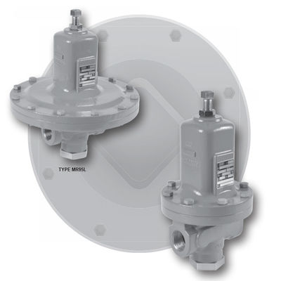 Fisher MR95 series pressure regulator place on Fisher control valves and DVC 6200 valve positioner