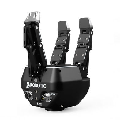 Pinza di presa del robot adattabile del dito di ROBOTIQ 3 combinata con il robot di collaborazione di AUBO i5 per il selezionamento del robot