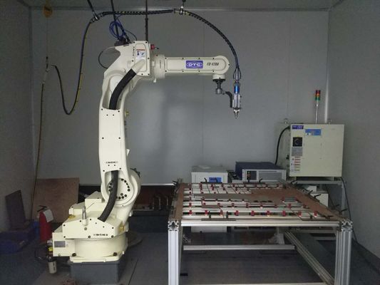 robot di asse della stazione di lavoro FD-V25 6 della saldatura del robot per la saldatura ad arco, materiale-trattante il robot per saldatura automatico per OTC