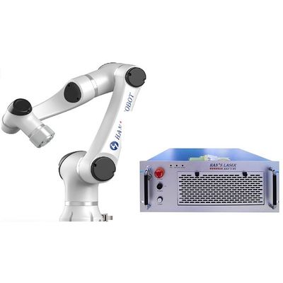 braccio di collaborazione del robot di CNC di asse del carico utile 1m/S 6 di 350W 10kg con la macchina della saldatura a laser