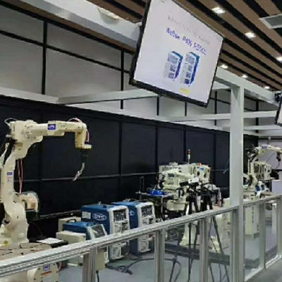 6 soluzione del robot per saldatura di OTC FD-B6L del braccio del robot di asse con la saldatrice di DM350 DM500 per la saldatura di MIG