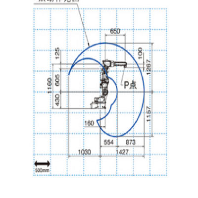braccio del robot per saldatura di CNC di OTC FD-V6S 7axis della saldatrice di MAG di MIG e robot industriale adatti a spirito d'imballaggio di saldatura ad arco