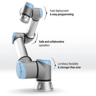 Robot di collaborazione UR3 con l'asse 6 e portata 550m di maxmium e playload 3kg per il robot per saldatura di MIG