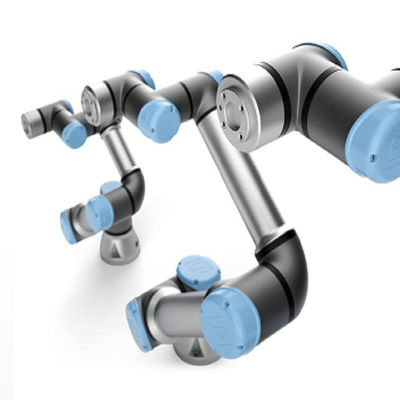 Robot di collaborazione UR10e con un cobot di 6 assi e la portata di maxmium 1300 millimetri e playload 10kg per il robot per saldatura di MIG