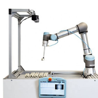Robot di collaborazione UR10e con un cobot di 6 assi e la portata di maxmium 1300 millimetri e playload 10kg per il robot per saldatura di MIG