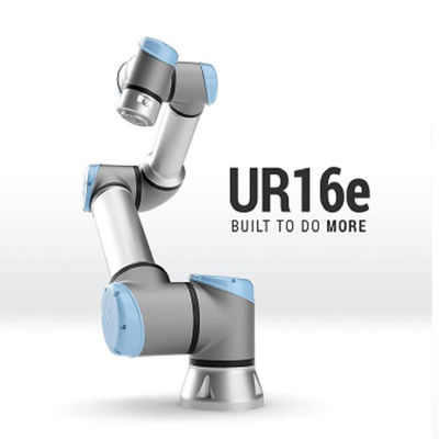Robot di collaborazione UR16e con un cobot di 6 assi e portata 900mm di maxmium e playload 16kg per il robot per saldatura di MIG
