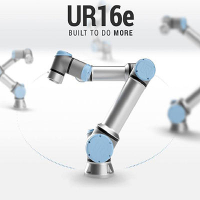 Robot di collaborazione UR16e con un cobot di 6 assi e portata 900mm di maxmium e playload 16kg per il robot per saldatura di MIG