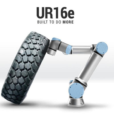 Robot di collaborazione UR16e con un cobot di 6 assi e portata 900mm di maxmium e playload 16kg per il robot per saldatura di MIG