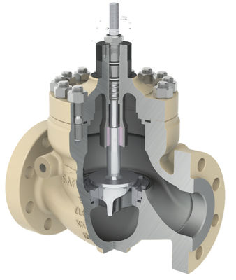 Samson Globe Valve 3251combination con gli azionatori per regolare portata o temperatura