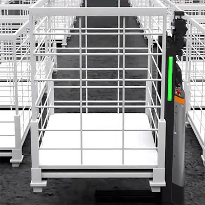 Alto robot di trasporto di autoadattamento di stabilità del robot mobile adattabile ai carrelli elevatori differenti di flessibilità dei trasportatori