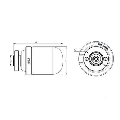 Galleggiante di serie di Emerson YARWAY UF800 e valvole automatiche termostatiche