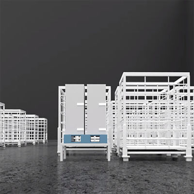 robot di sollevamento del carrello elevatore di navigazione di visione 600mm/S per la logistica