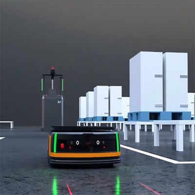 AGV latente del robot mobile del diametro di rotazione del carico nominale 996mm di Q3-600LE-C 600kg