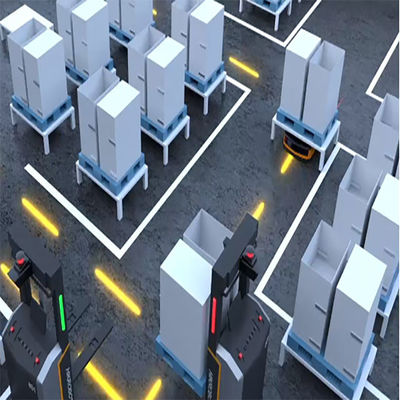 Robot automatici del magazzino di aggancio del diametro di rotazione del carico nominale 2*100kg 1396mm del AGV C3-200LB2 del trasportatore