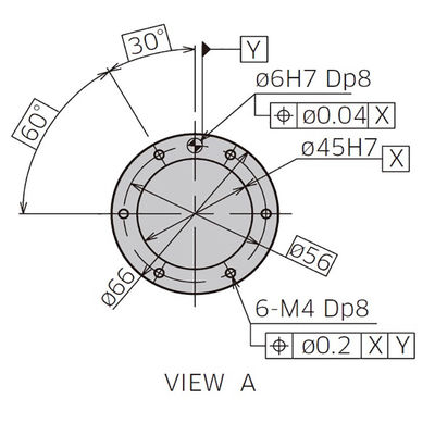 Il carico utile facile 6kg di asse della gestione 6 di BA006N raggiunge il robot della saldatura ad arco di 1445mm