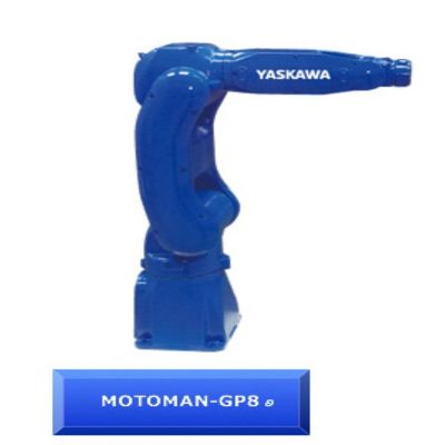 Braccio Motoman GP8 del robot industriale di 6 assi usato per il trattamento del robot